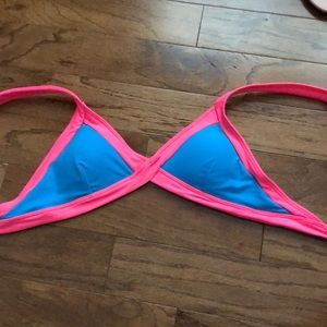 Crisscross bikini top